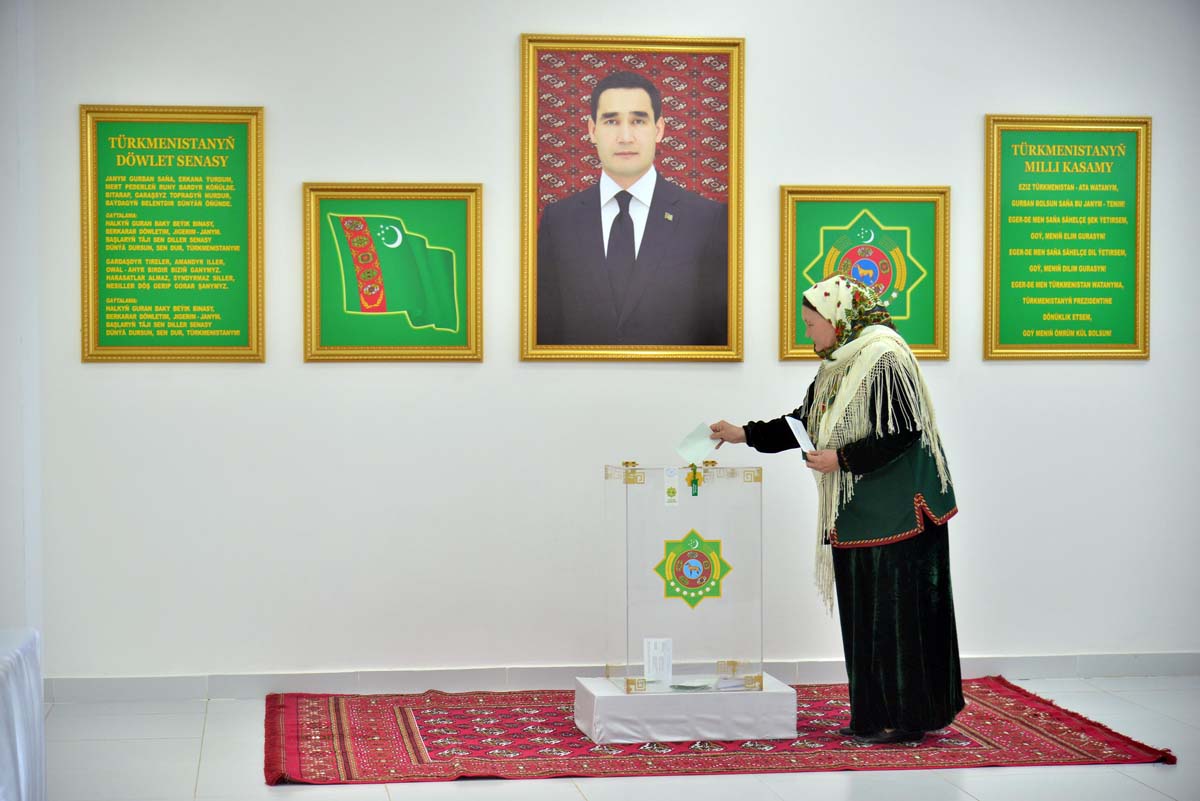 Demokratiýa we aýanlyk — Türkmenistanyň saýlaw ulgamynyň binýatlyk esaslary