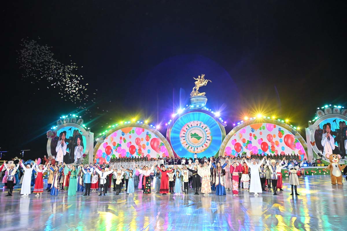 Arkadag şäherinde Gurbanguly Berdimuhamedow adyndaky Howandarlyga mätäç çagalara hemaýat bermek boýunça haýyr-sahawat gaznasynyň döredilmeginiň 5 ýyllygy mynasybetli dabaraly çäre geçirildi