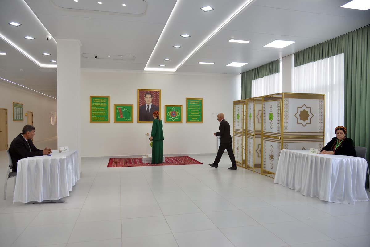 Saýlawlar boýunça ses bermek tamamlandy