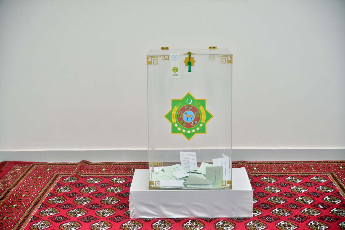 Saýlawlar boýunça ses bermek tamamlandy