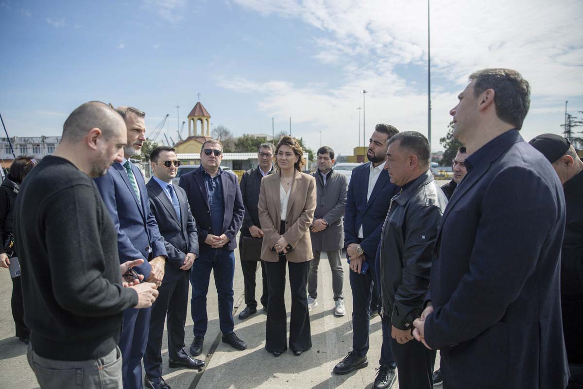 Development of Transport and Logistics Corridors: Visit of the Turkmen Delegation to the Ports of Georgia