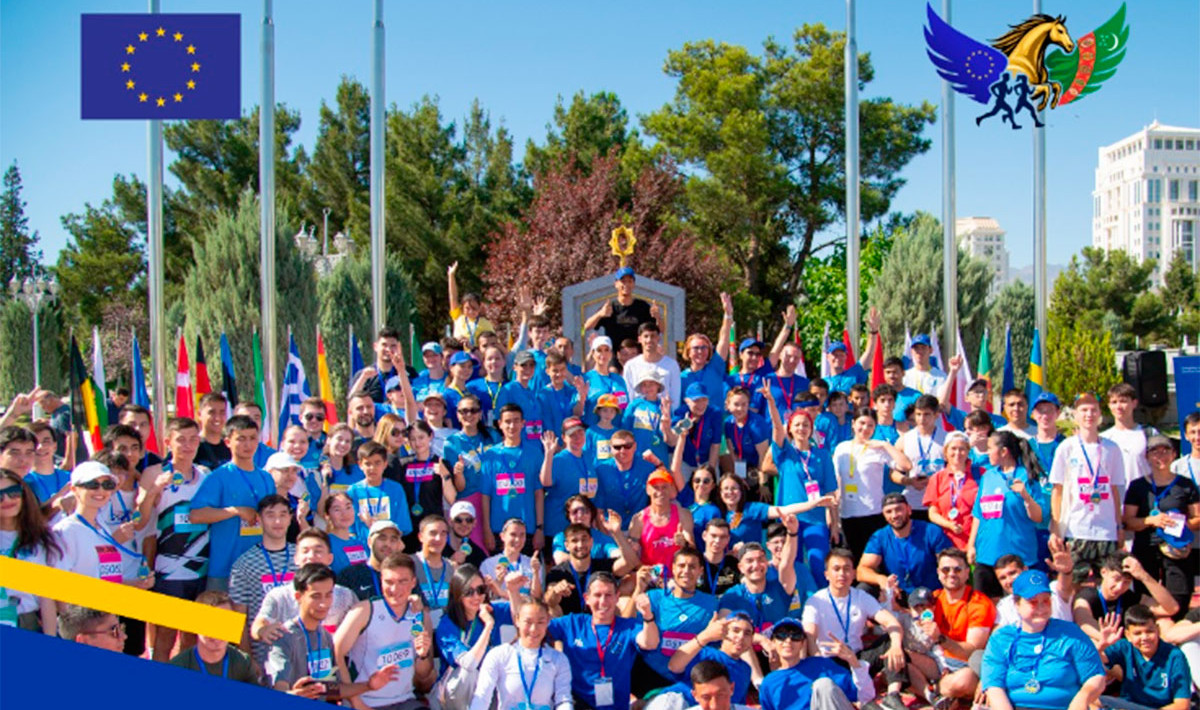 В Ашхабаде состоится инклюзивный забег, посвящённый Дню Европы