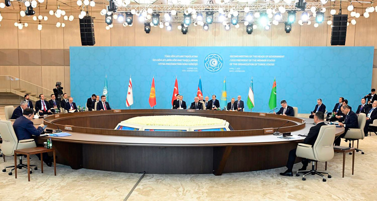 Türkmenistan Türki döwletleriň guramasyna agza döwletleriň hökümet baştutanlarynyň/wise-prezidentiniň ikinji duşuşygyna gatnaşdy