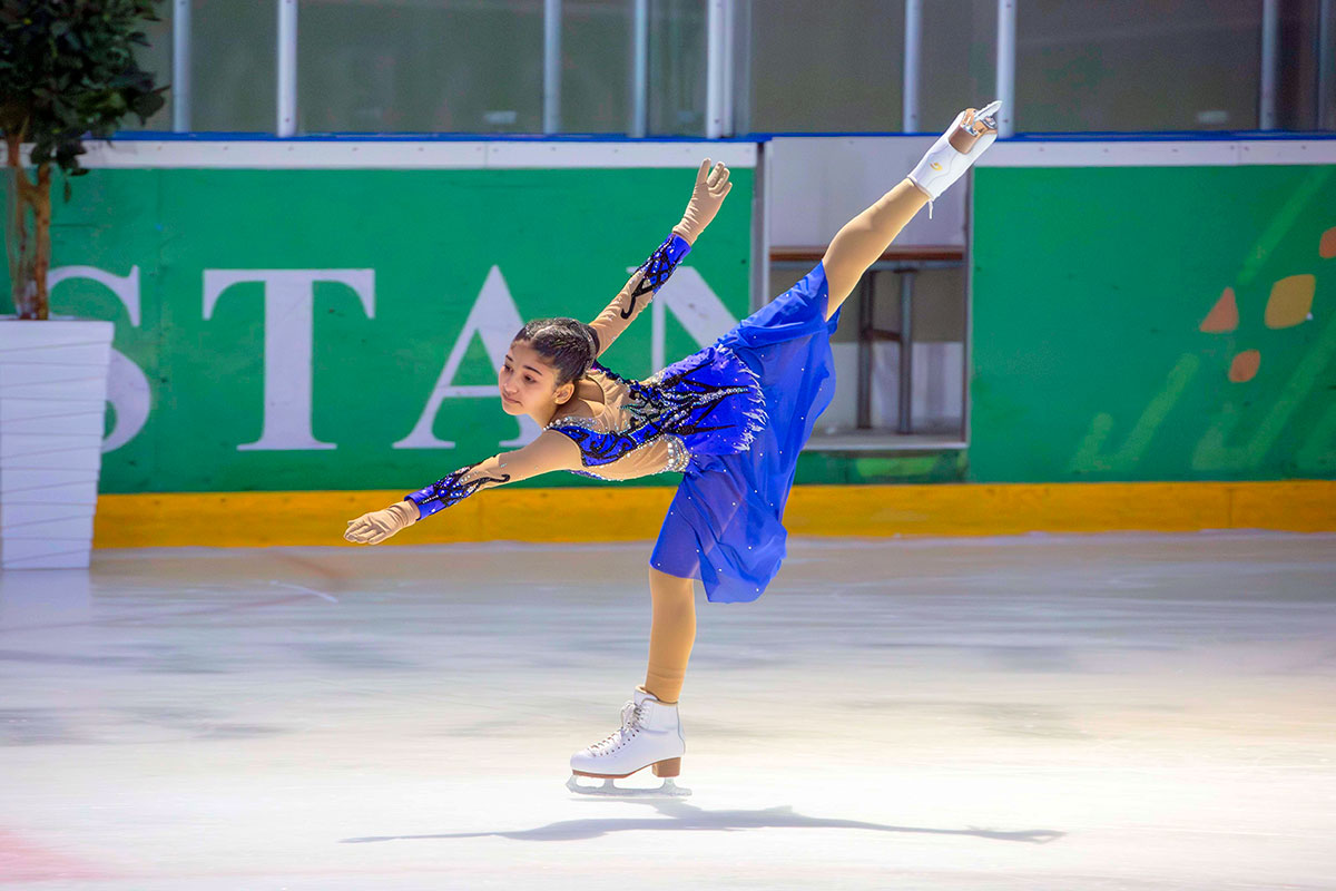 В Ашхабаде определили победителей Первенства Туркменистана по фигурному катанию
