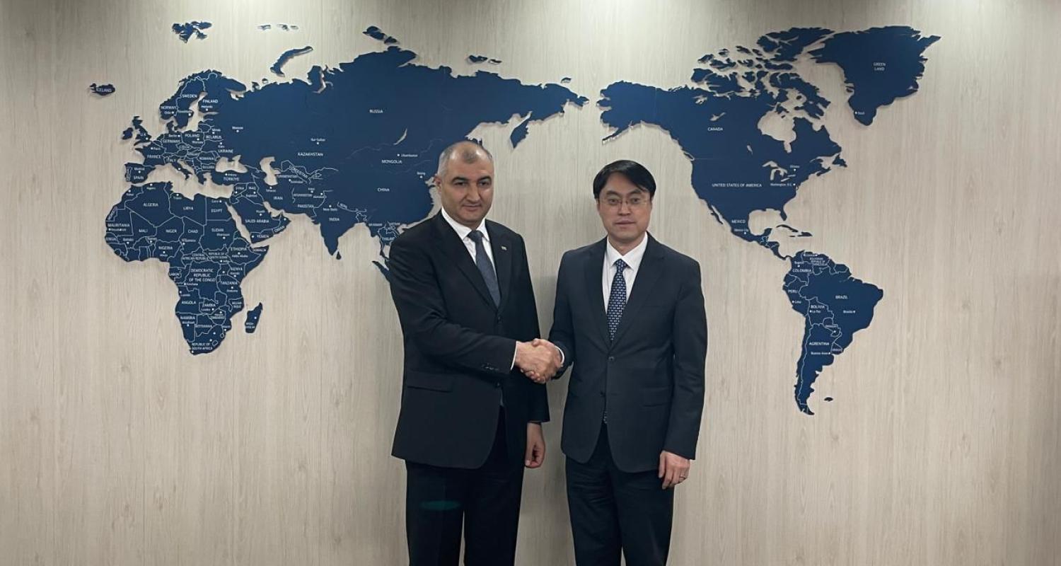 Türkmenistanyň Daşary işler ministriniň orunbasary Koreýa Respublikasynyň Immigrasiýa gullugynyň Komissary bilen duşuşdy