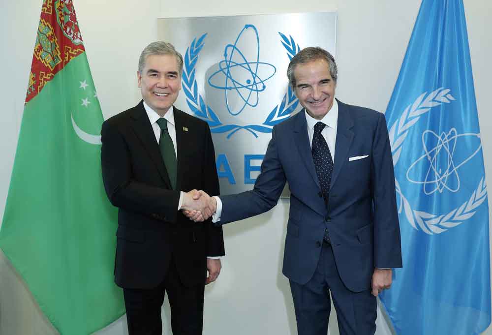Hero-Arkadag had a meeting in Vienna with the Director General of the IAEA