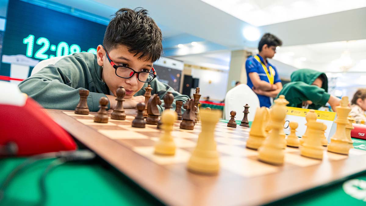 Туркменский шахматист стал бронзовым призёром на первой доске на чемпионате Азии среди школьных команд