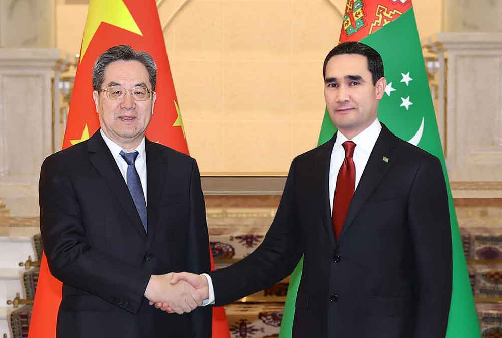 Türkmenistanyň Prezidenti HHR-iň Döwlet Geňeşiniň Premýeriniň birinji orunbasaryny kabul etdi