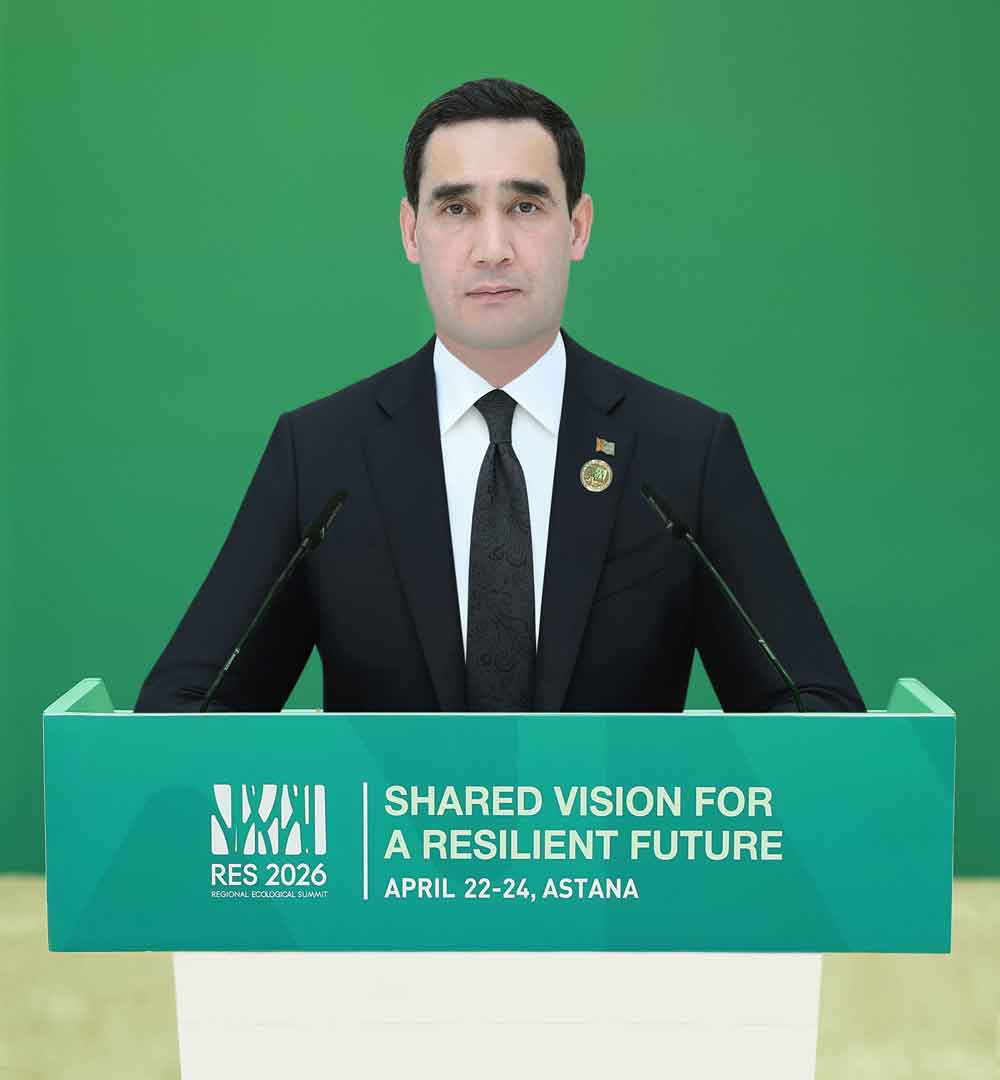 Выступление Президента Туркменистана Сердара Бердымухамедова на Региональном экологическом саммите