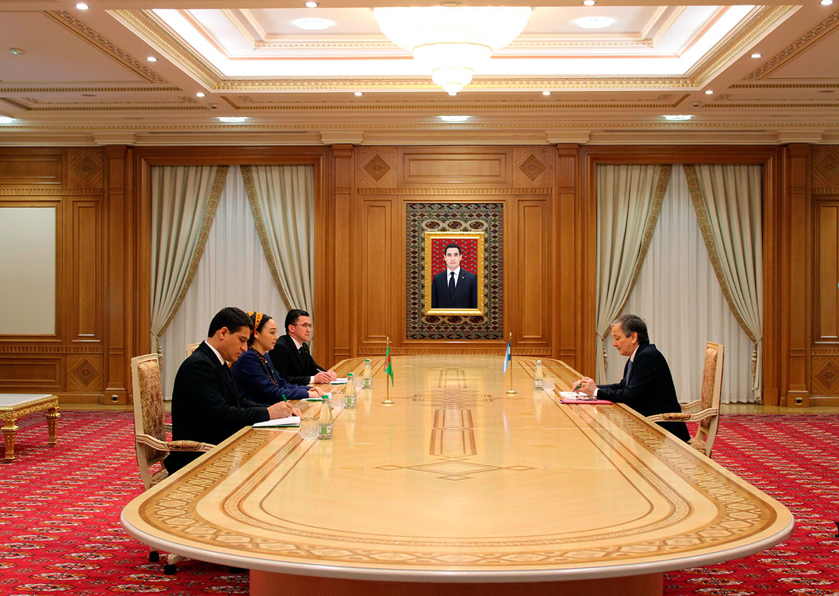 В Туркменистане аккредитован Чрезвычайный и Полномочный Посол Аргентинской Республики