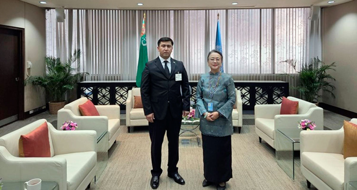 Turkmenistan and ESCAP discussed prospects for multifaceted cooperation