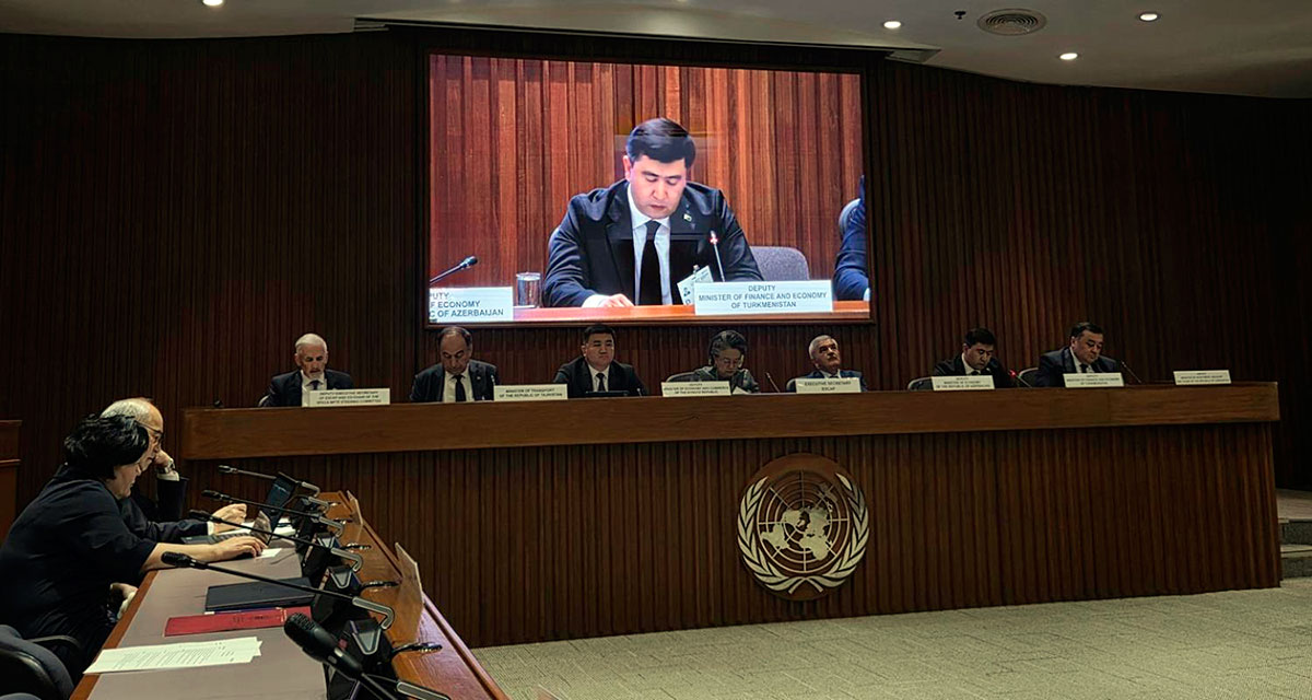Туркменистан на 82-й сессии ЭСКАТО: приоритеты региональной интеграции и климатической устойчивости