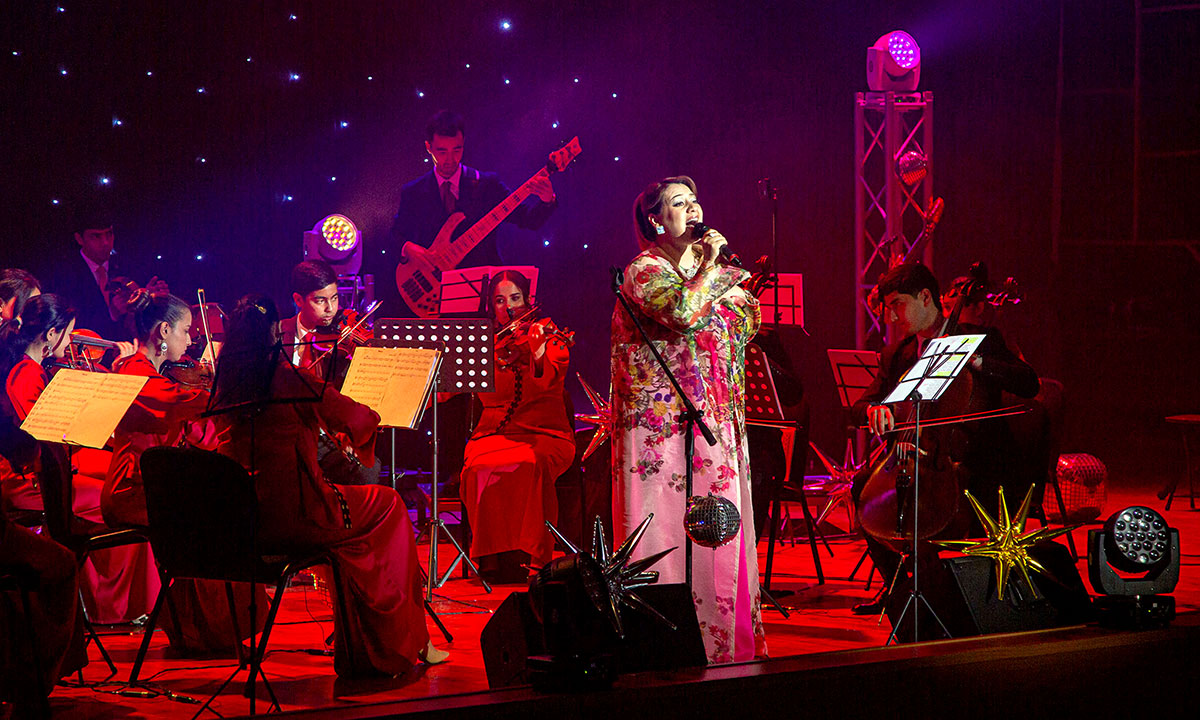 «Melodiýa» orkestriň konserti üstünlige beslendi