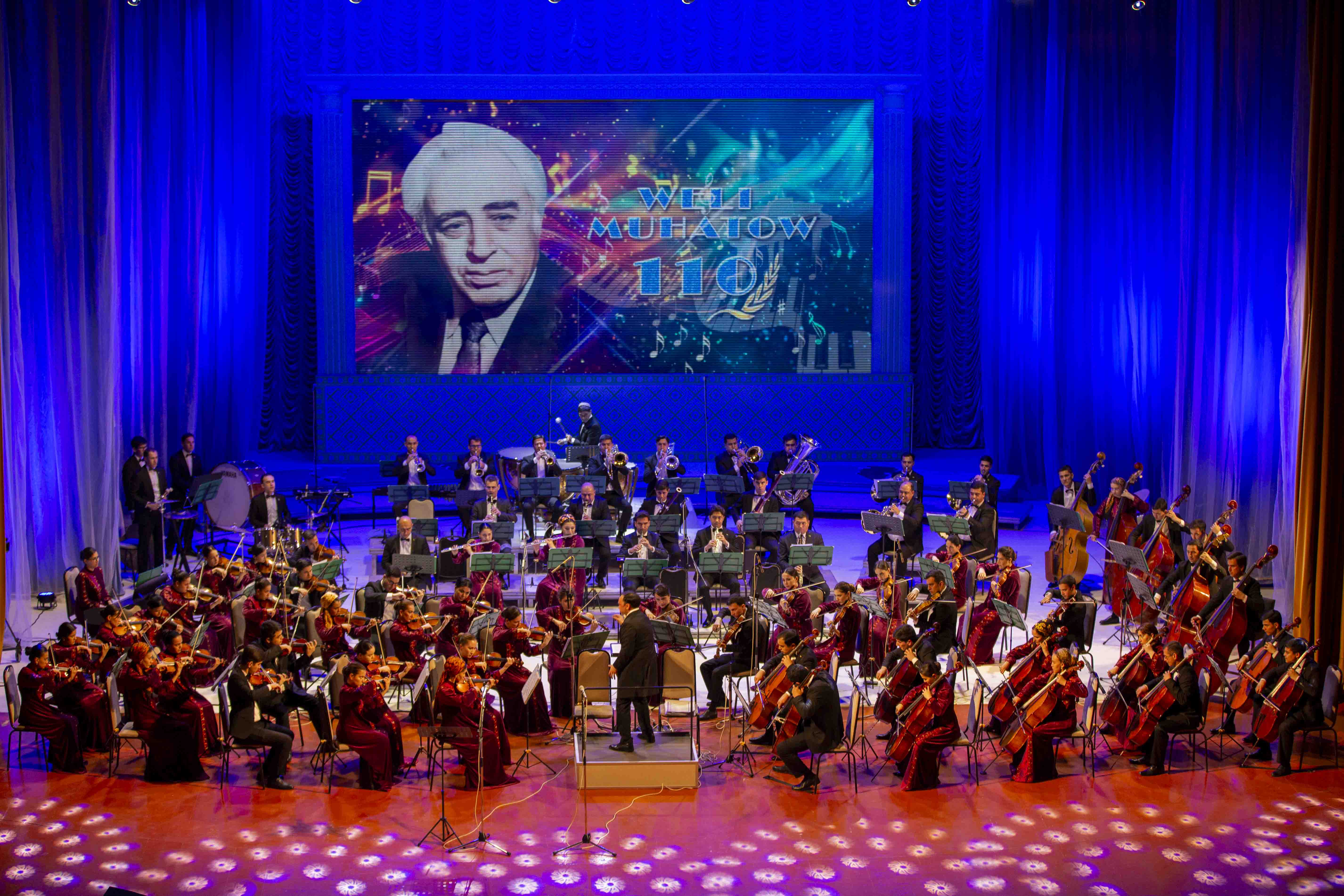 Weli Muhadowyň doglan gününiň 110 ýyllygy mynasybetli konsert ýaýbaňlandyryldy