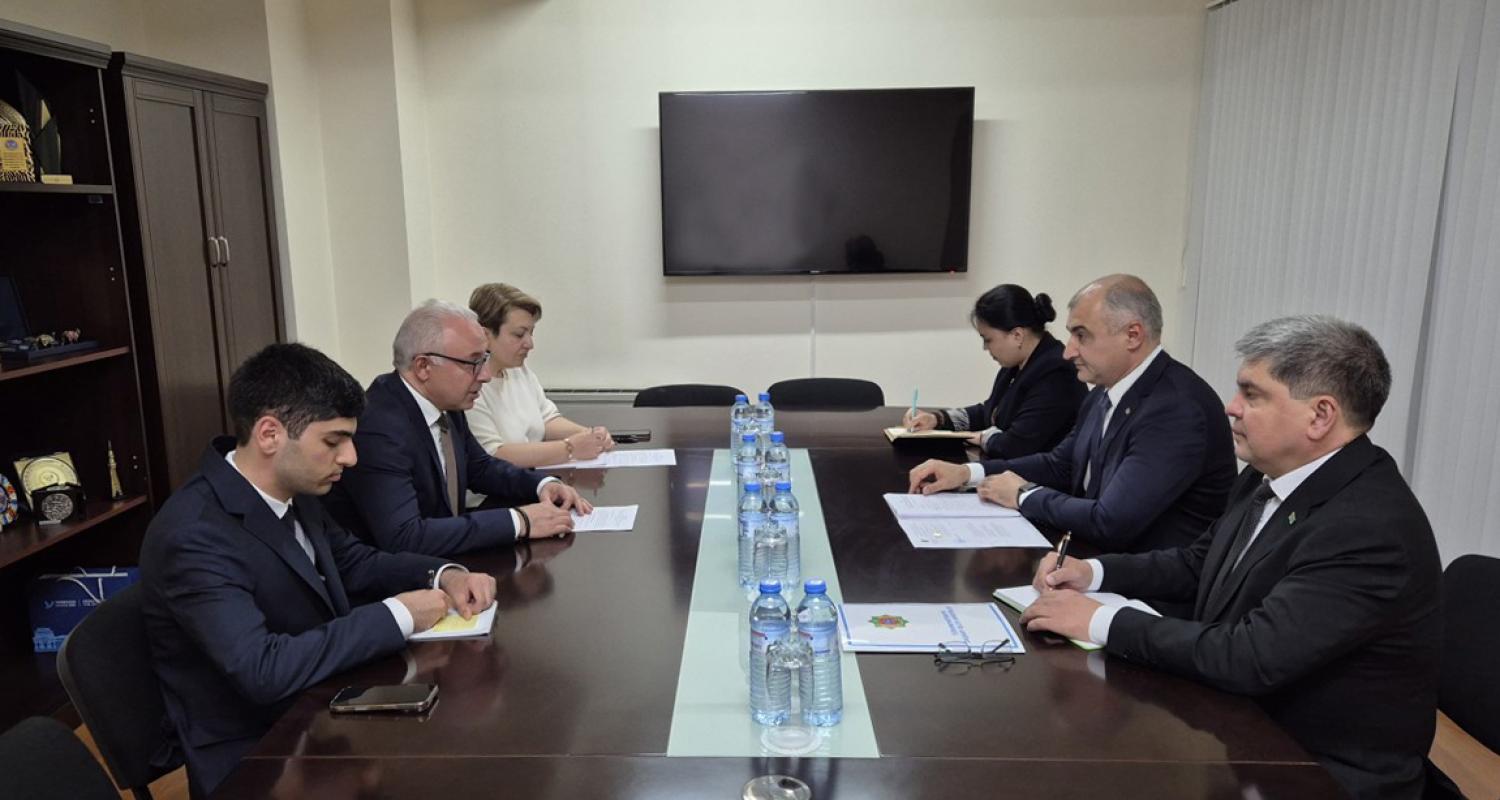 Meeting of the Deputy Ministers of Foreign Affairs of Turkmenistan and the Republic of Armenia
