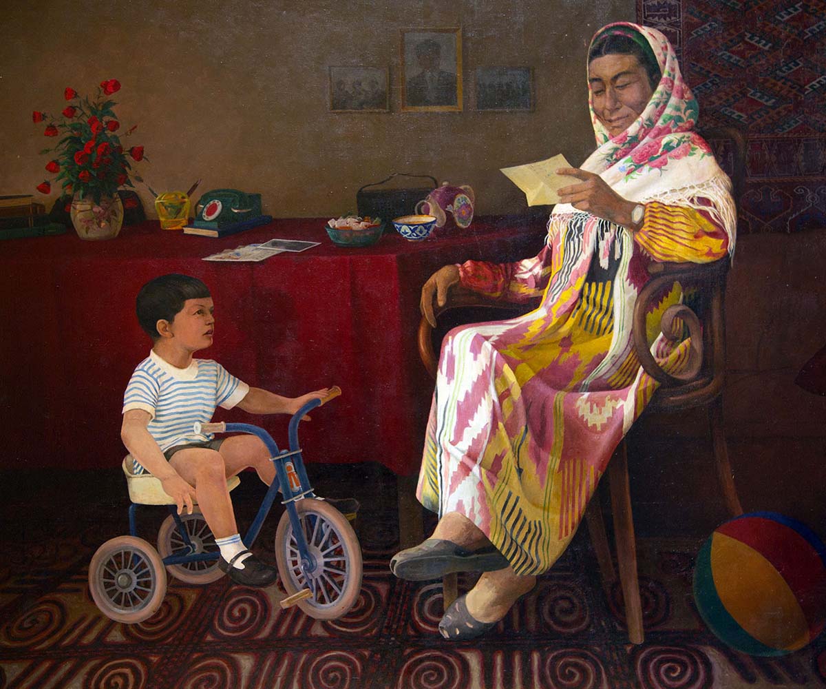 The life of the country on the canvases of the artist Nyyazmyrat Dovodov