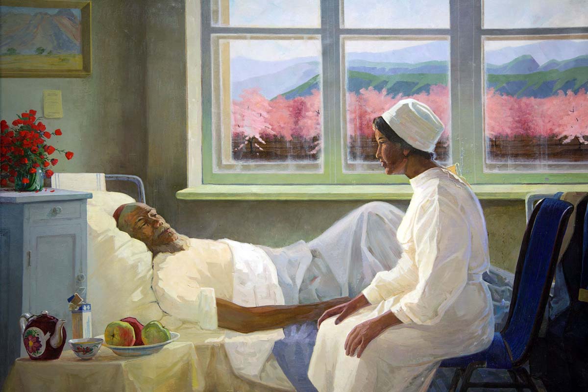 The life of the country on the canvases of the artist Nyyazmyrat Dovodov