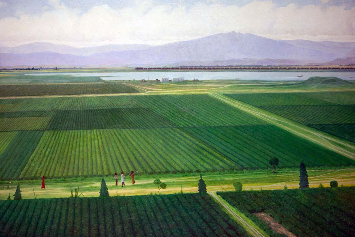 The life of the country on the canvases of the artist Nyyazmyrat Dovodov