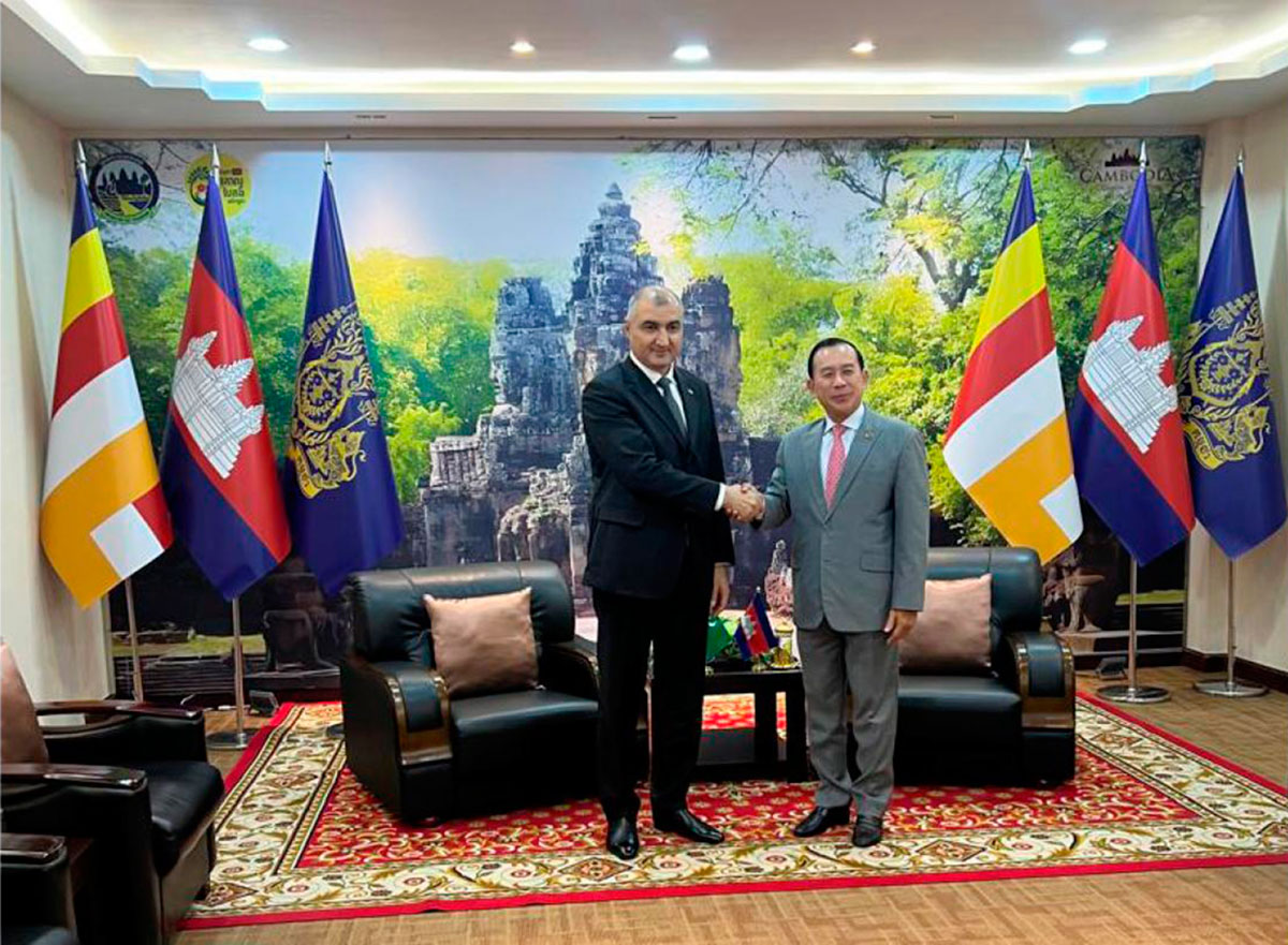 Meetings Held in Phnom Penh Within the Framework of the Visit of the Delegation of Turkmenistan to the Kingdom of Cambodia