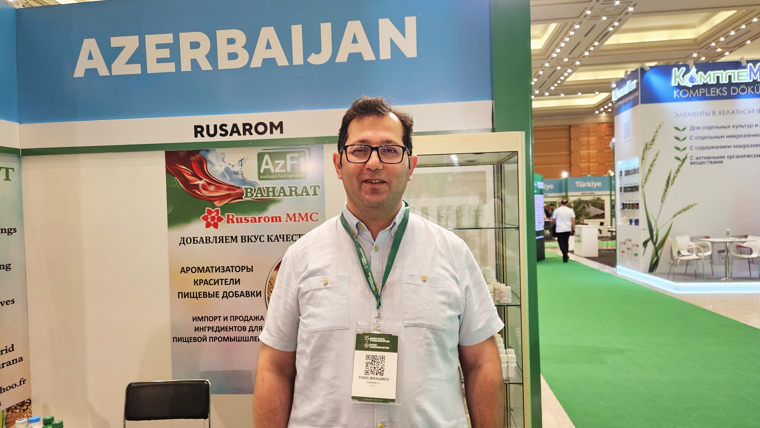 Азербайджанская компания AzFi Rusarom представила инновационные решения на «Agro Pack Turkmenistan – 2026»