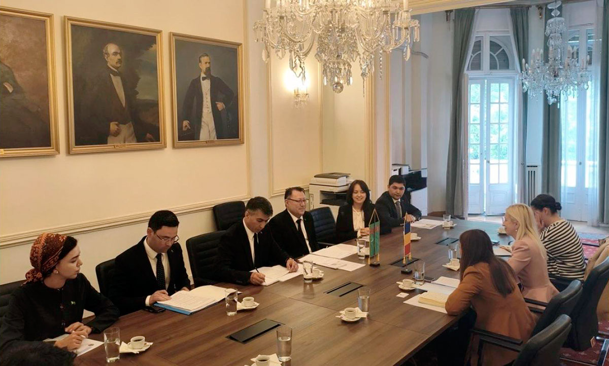 Turkmen-romanian consultations on consular issues held in Bucharest