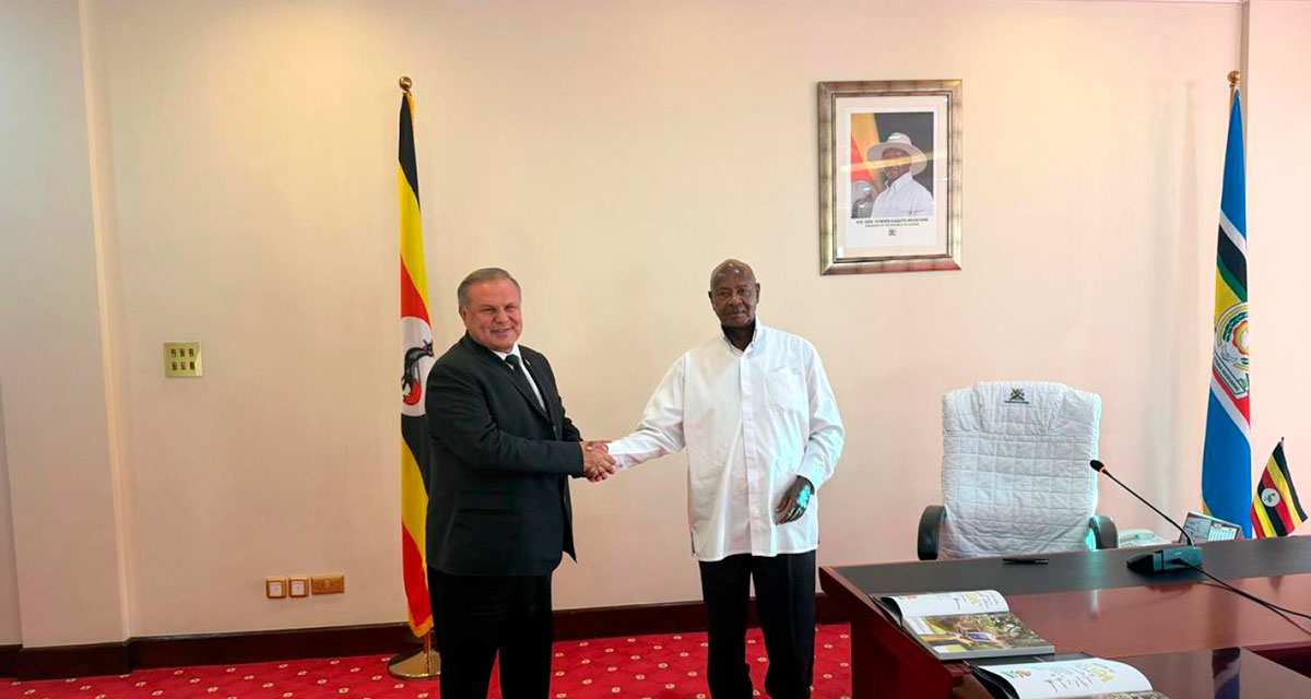 Türkmenistanyň wekilýetiniň Uganda Respublikasyna sapary barada