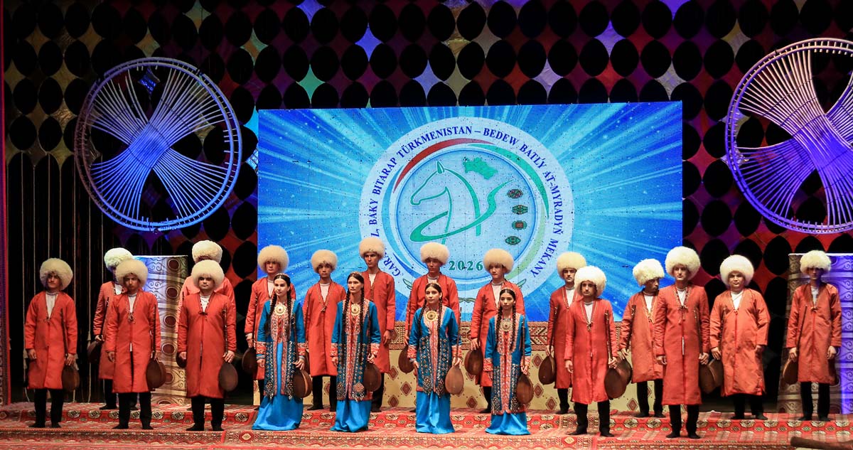 Конкурс «Çalsana, bagşy!» в Балканском велаяте собрал молодых и талантливых исполнителей и музыкантов