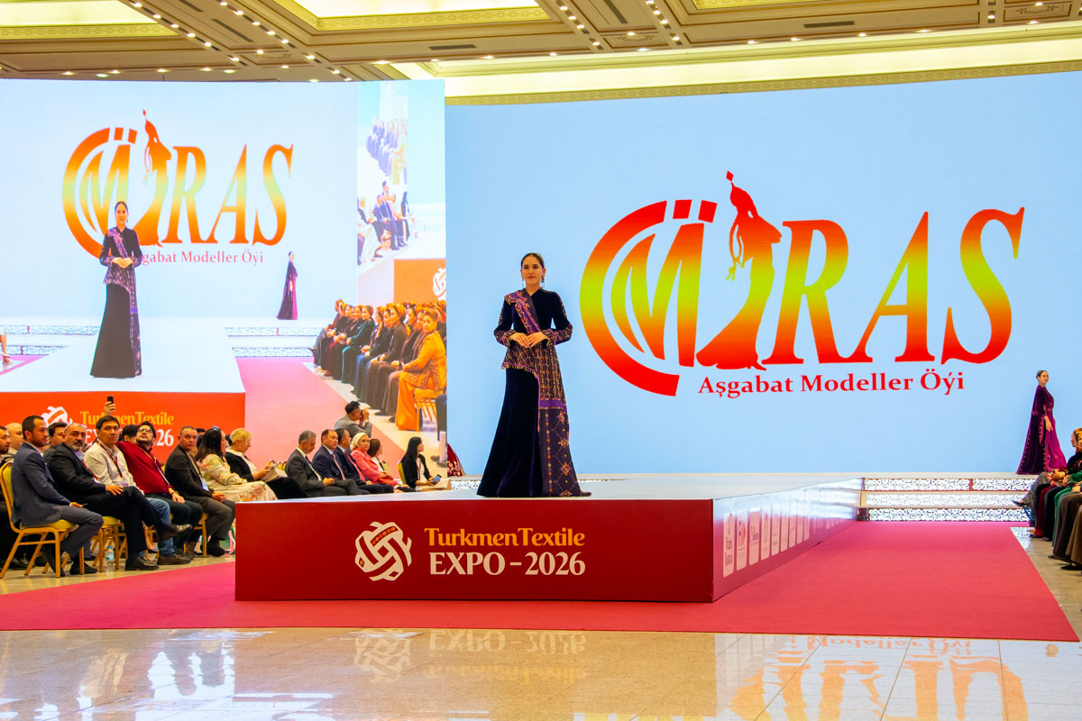 Показ Дома моделей «Miras» на Turkmentextile Expo – 2026 оценили зарубежные эксперты