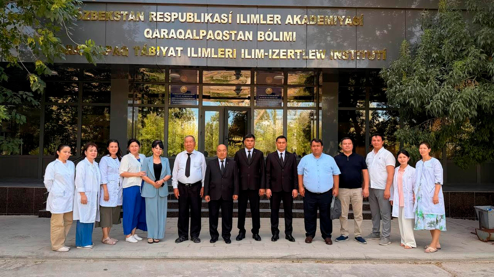 The Turkmen delegation is in Uzbekistan to participate in an international program within the framework of the EU and GIZ eco-projects