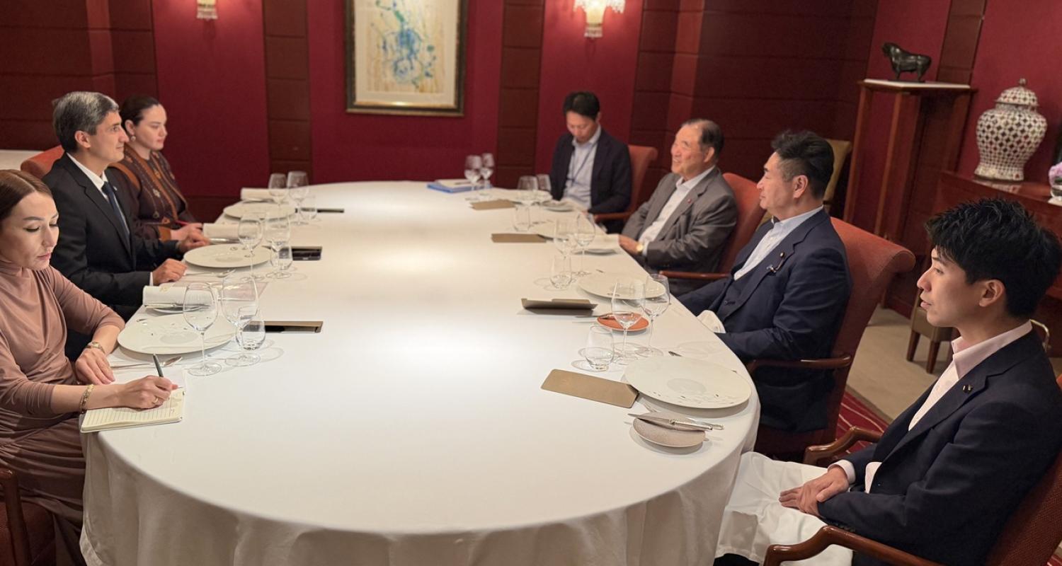 "Türkmenistanyň Bitaraplygynyň 30 ýyllygyna" medal award ceremony was held in Tokyo