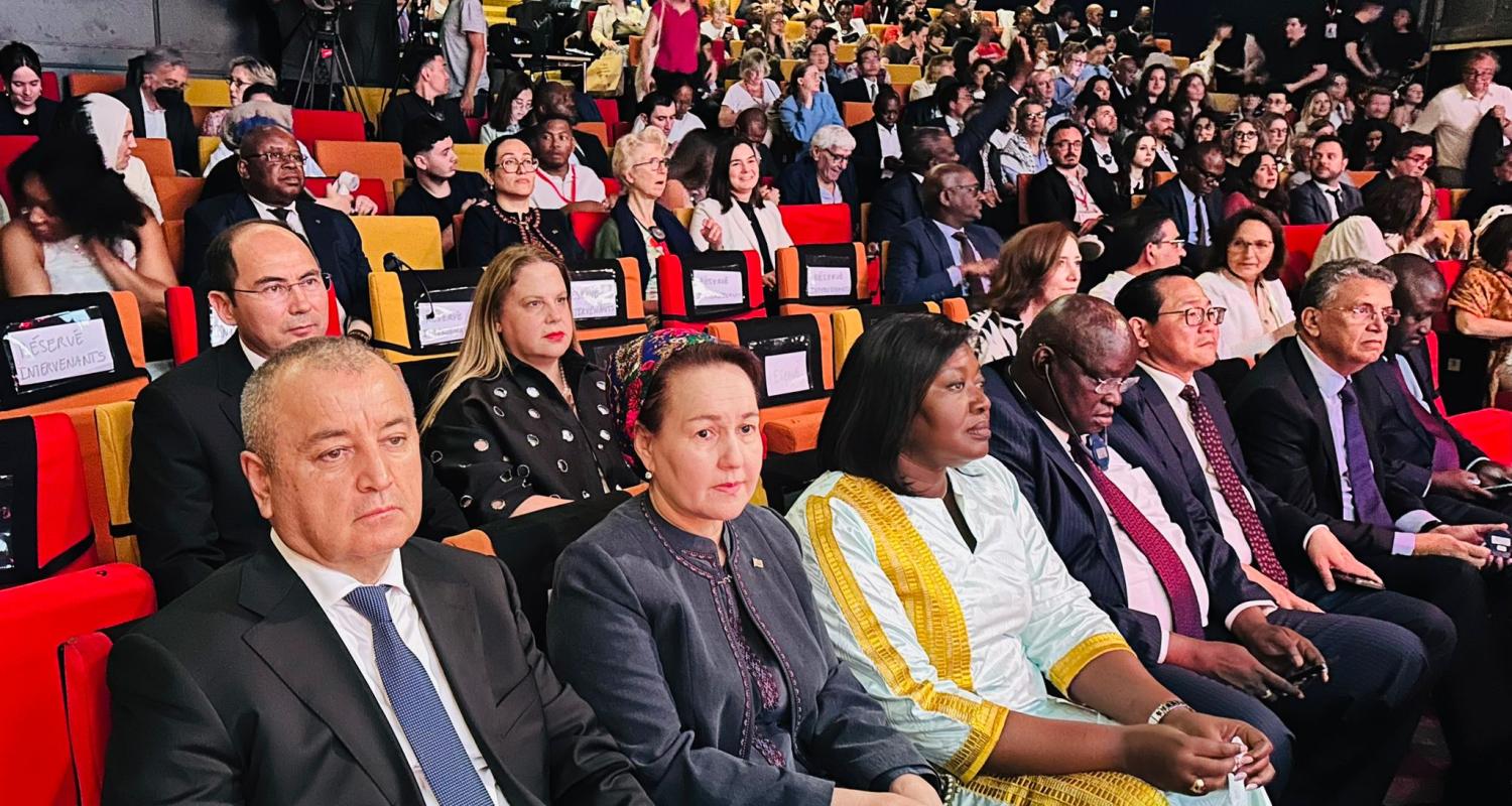 Delegation of Turkmenistan participates in the 9th World Congress in Paris