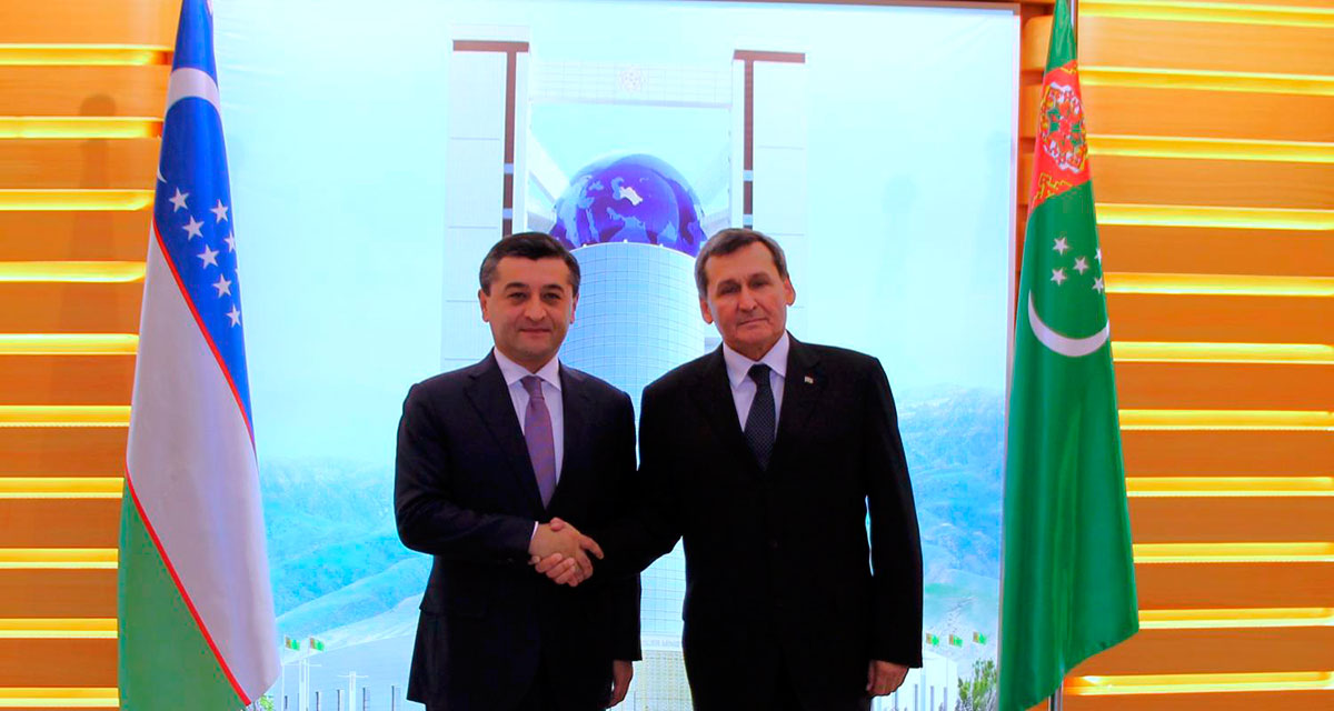 Türkmenistanyň we Özbegistan Respublikasynyň daşary syýasat edaralarynyň ýolbaşçylarynyň duşuşygy
