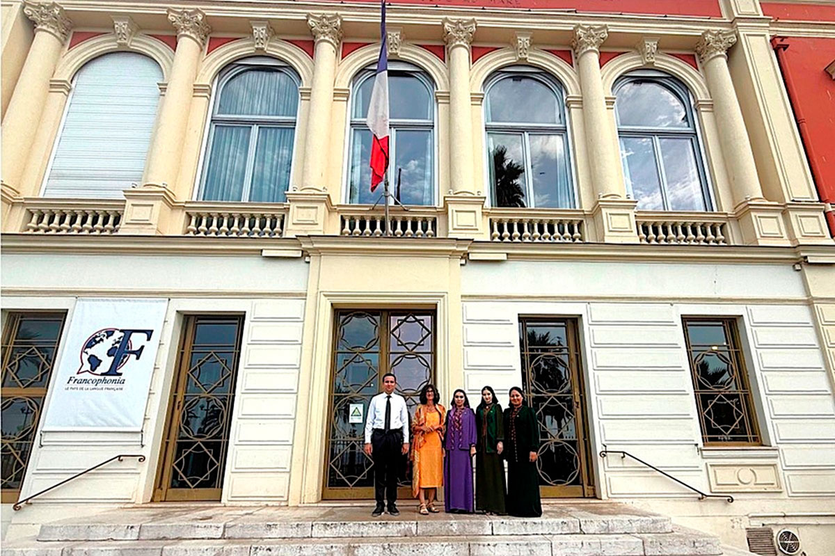 Преподаватели французского языка из Туркменистана проходят стажировку в Ницце