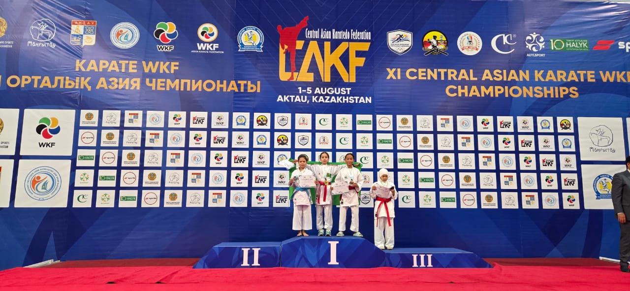 Каратисты Туркменистана завоевали ещё 9 медалей на чемпионате Центральной Азии в Актау