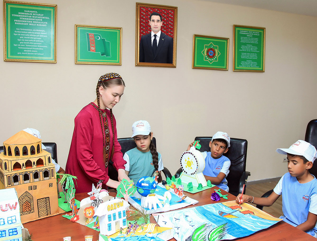 «Arzuw» çagalar dynç alyş we sagaldyş merkezi – bagtyýar çagalaryň arzyly mekany