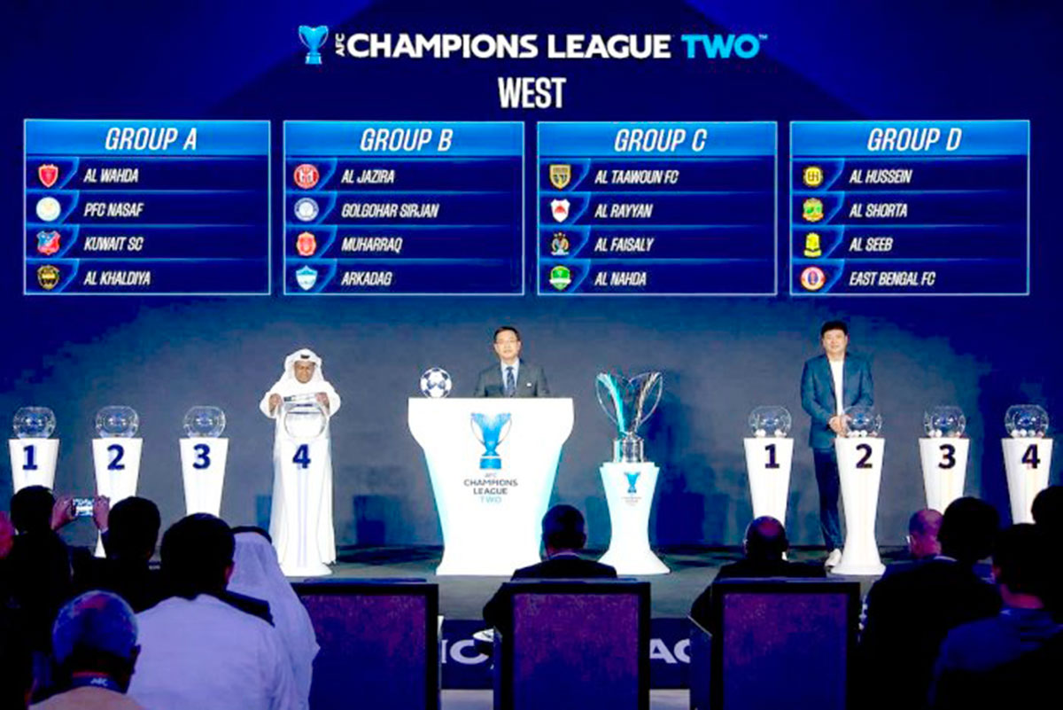 «Arkadag» futbol toparynyň AFK-nyň 2-nji Çempionlar ligasyndaky garşydaşlary belli boldy