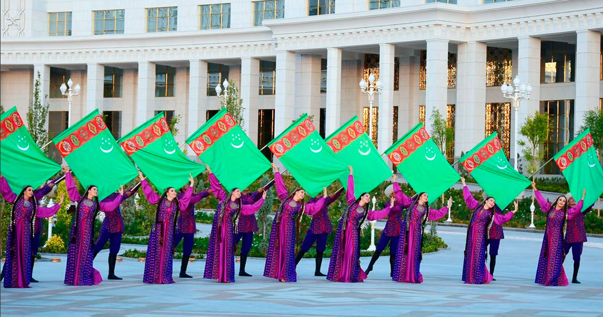 Turkmenistan has approved a plan for large-scale celebrations to mark the 35th anniversary of independence of the country