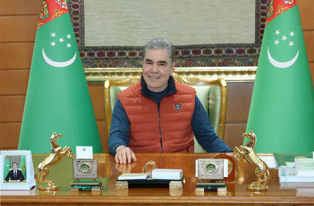 Türkmen halkynyň Milli Lideri, Türkmenistanyň Halk Maslahatynyň Başlygy Gahryman Arkadagymyz paýtagtymyz boýunça iş saparyny amala aşyrdy