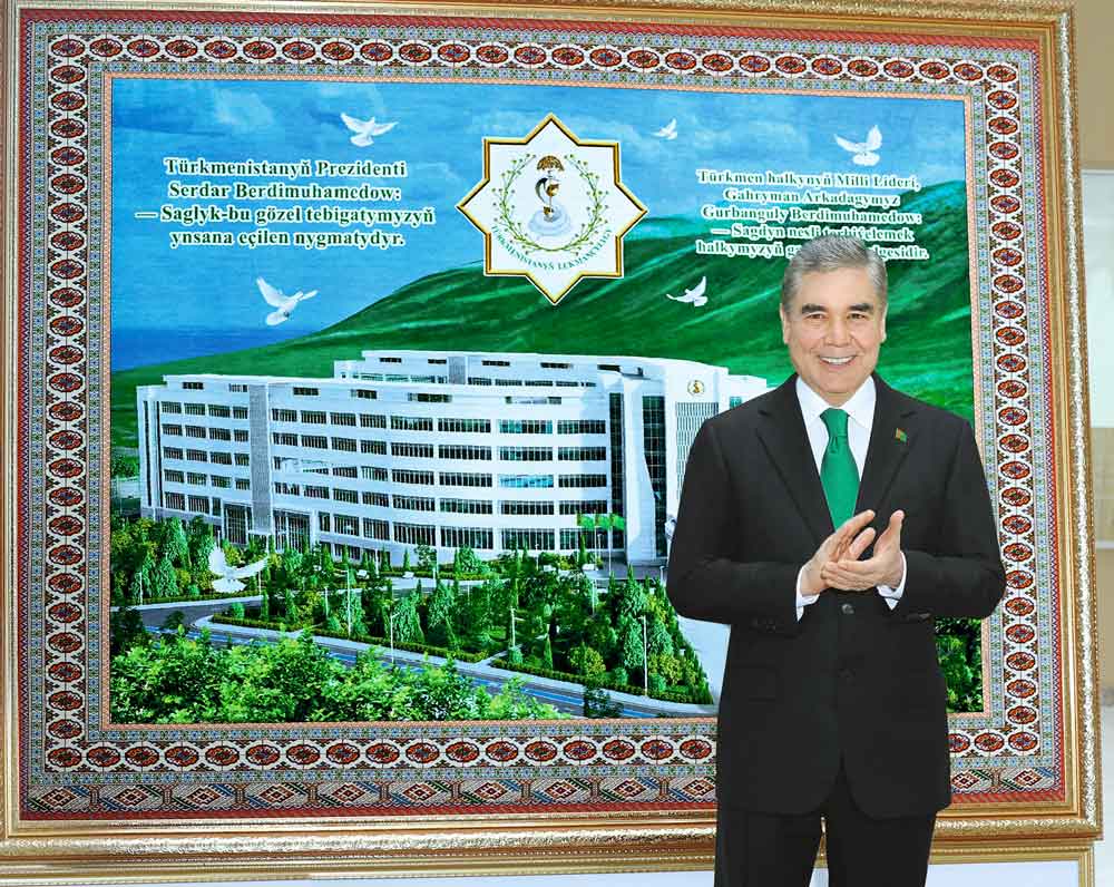 Hero-Arkadag took part in the opening ceremony of the new building complex at the «Archman» Sanatorium