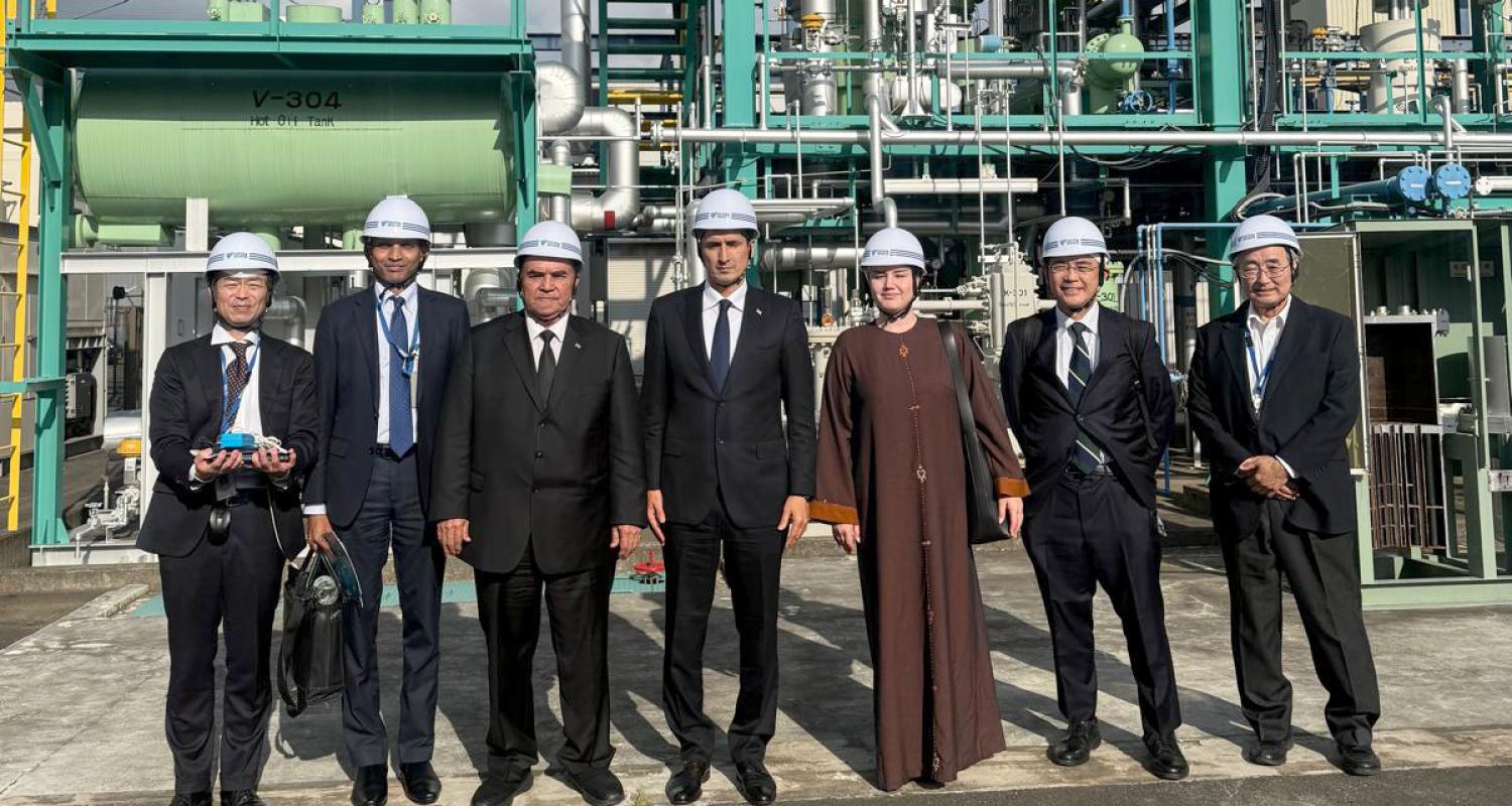 Türkmenistan bilen Ýaponiýanyň arasynda wodorod energetikasy ulgamyndaky hyzmatdaşlyk pugtalandyrylýar
