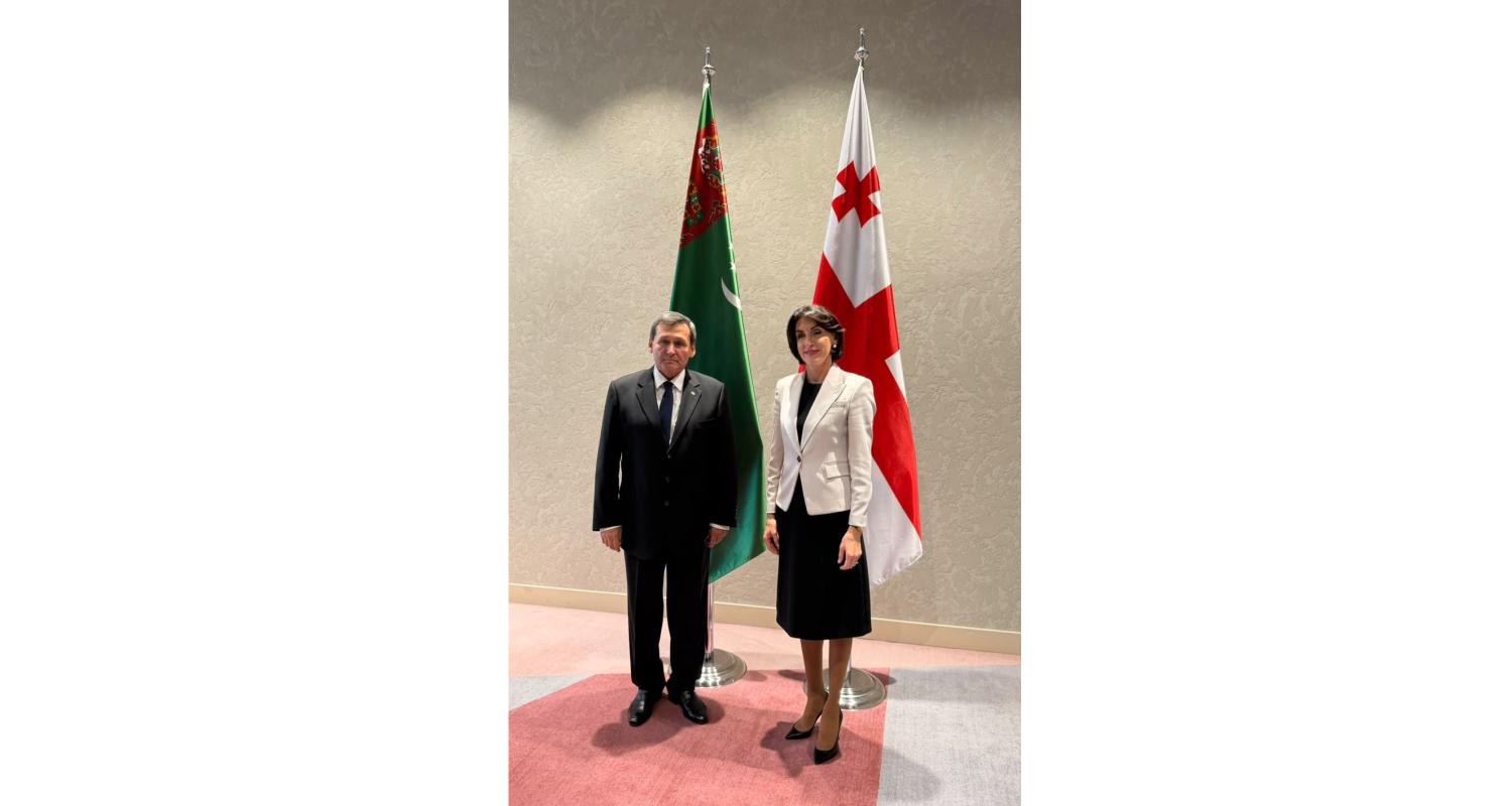 Meeting of the Foreign Ministers of Turkmenistan and Georgia