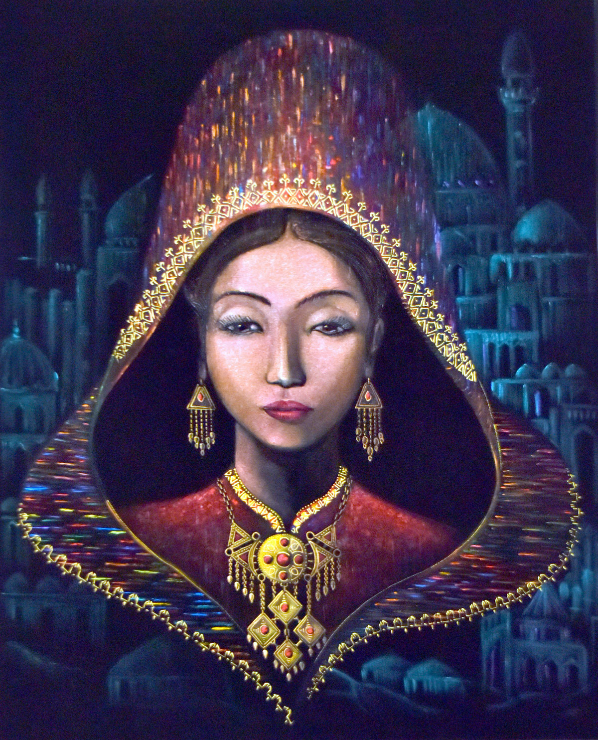 Живописная ода: собрание работ туркменских художников о женщинах и для женщин