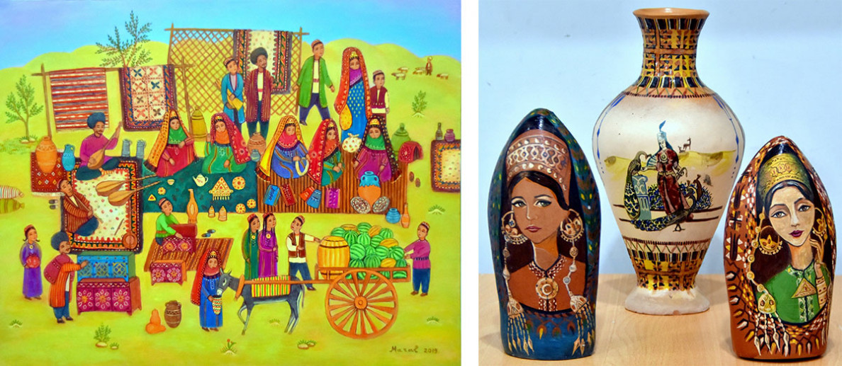 Zenan nakgaşlaryň döredijilik bäsleşiginiň jemi jemlendi