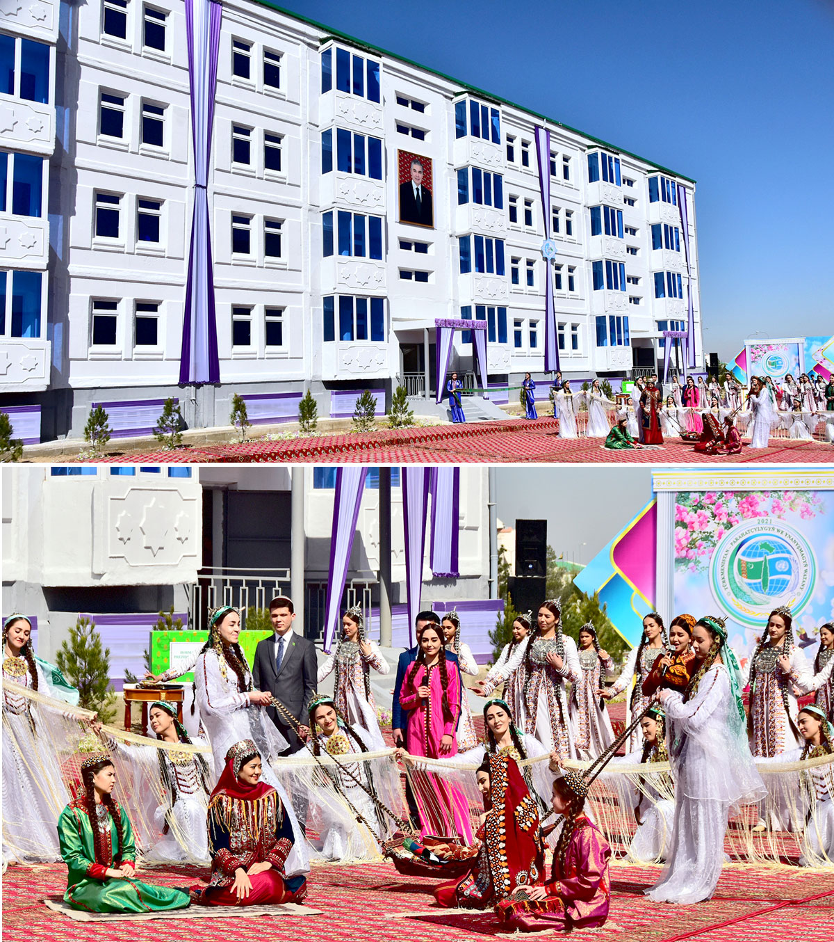 Köp çagaly eneleri hormatlamak dabarasy