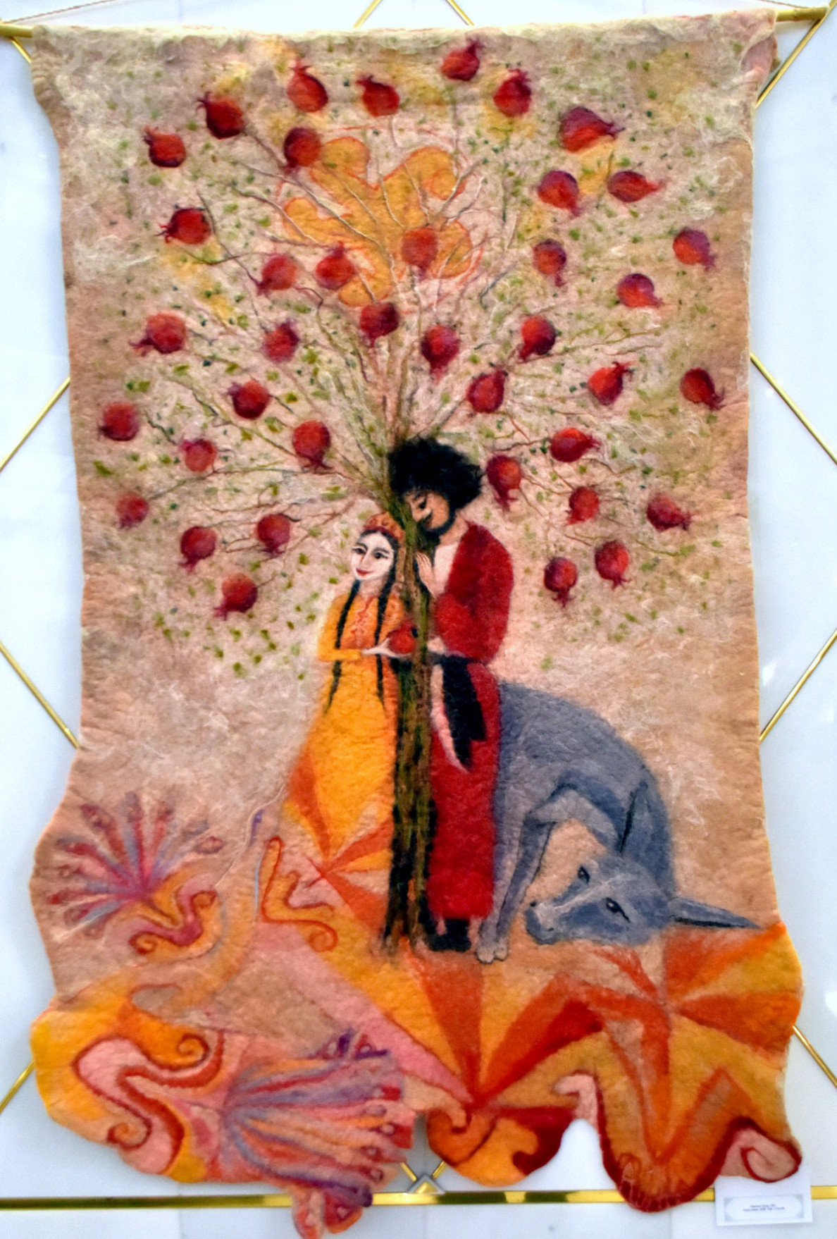 Türkmen nakgaşlarynyň zenanlar hakda we zenanlara bagyşlan  işleri