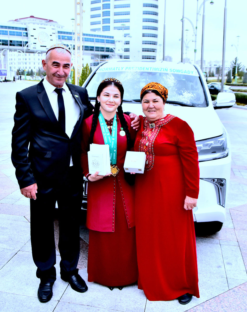 Ceremonial events are held in the Olympic village