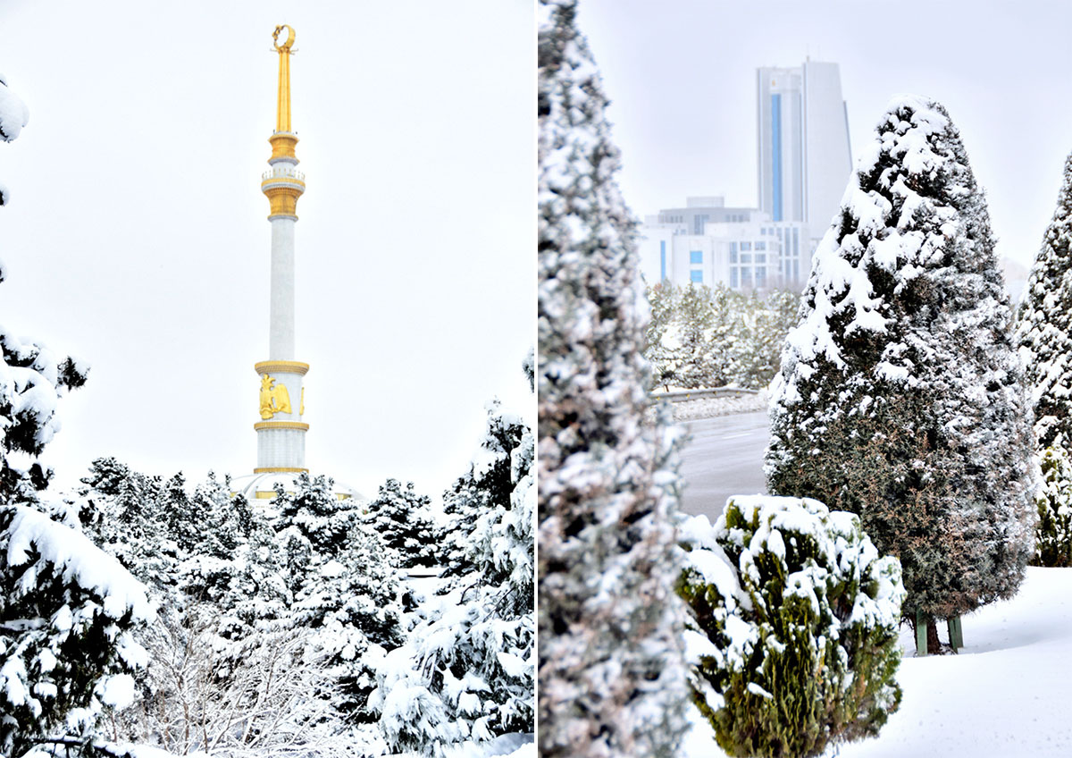 Фоторепортаж: зимний каприз весны или морозная улыбка марта