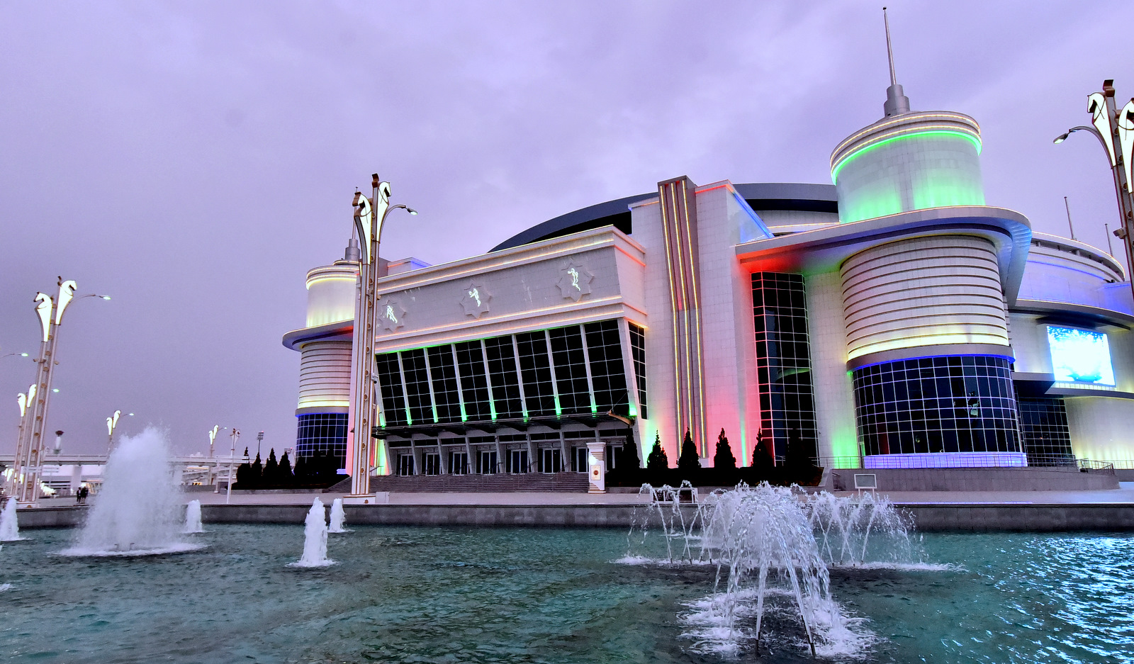 Aşgabat-140 ýyl: halkara derejeli sport merkezi