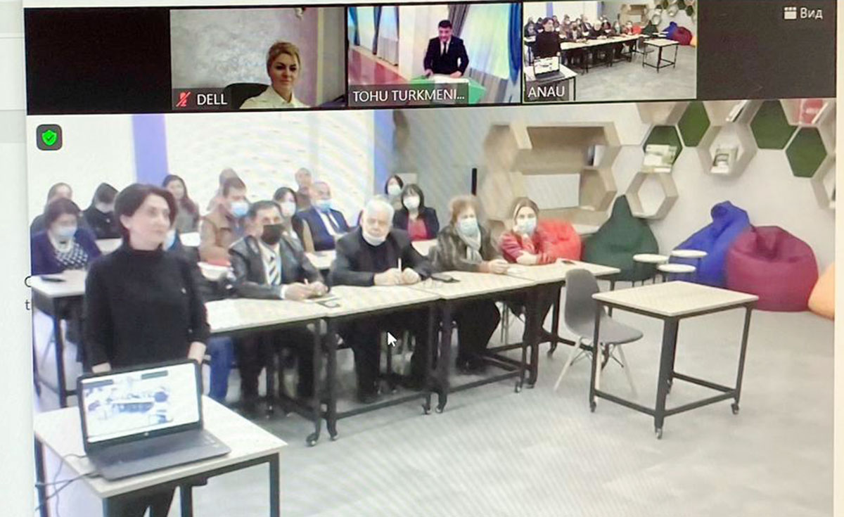 Завкафедрой ТСХУ прочёл онлайн-лекцию студентам аграрного университета Армении