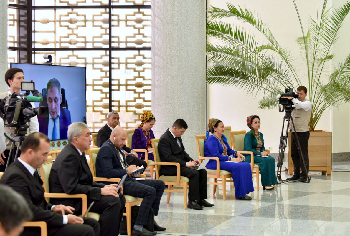 Media integration and the points of growth of partnership: press conference with participation of foreign media